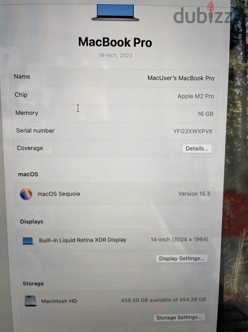 MACBOOK PRO 2023 M2 PRO 16GB 512GB 3