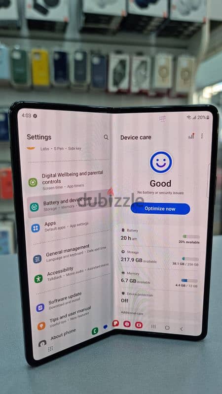 Samsung Z fold 3   In good condition 1