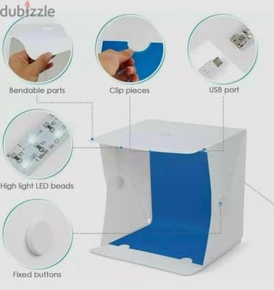 AMZDEAL 40x40 CM Portable Studio Light Box