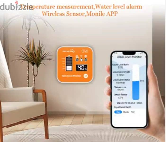 Water tank level monitor 6