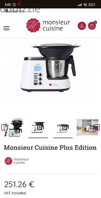 Monsieur Cuisine Plus Edition جديد لم تستعمل