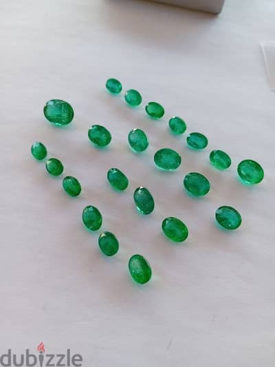 natural emerald parcel 38.52 ct