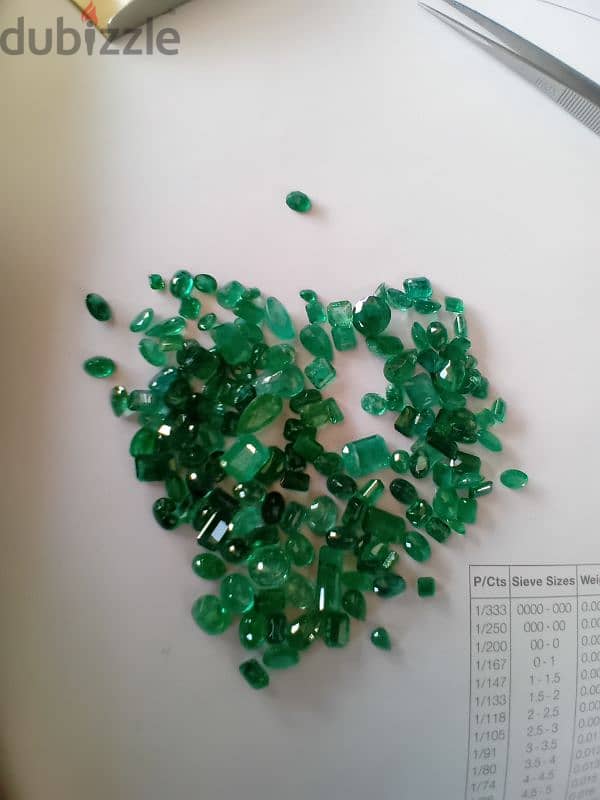 natural emerald parcel over 116 ct 1