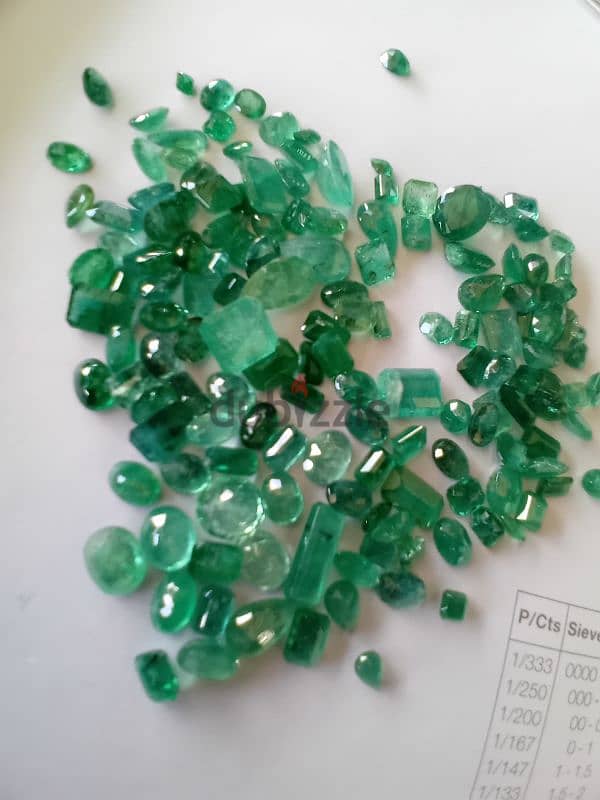 natural emerald parcel over 116 ct 2