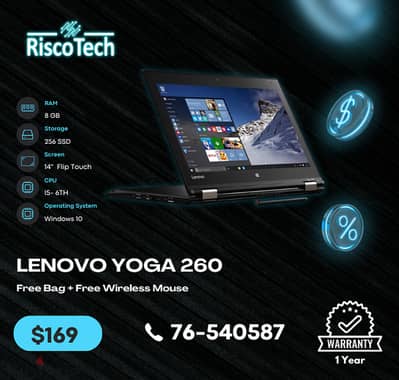 LENOVO YOGA 260 -  INTEL® CORE™ I5-6TH