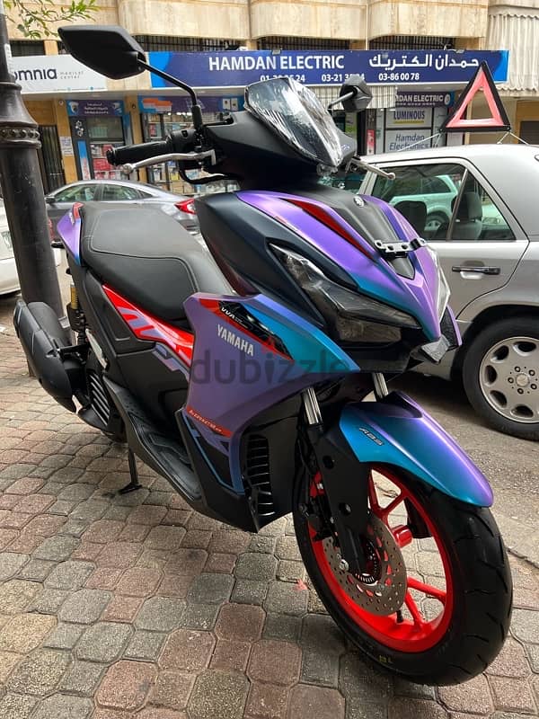 yamaha Aerox 155 cc 2025 Cyber city 8