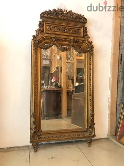 French Mirror gold gilded