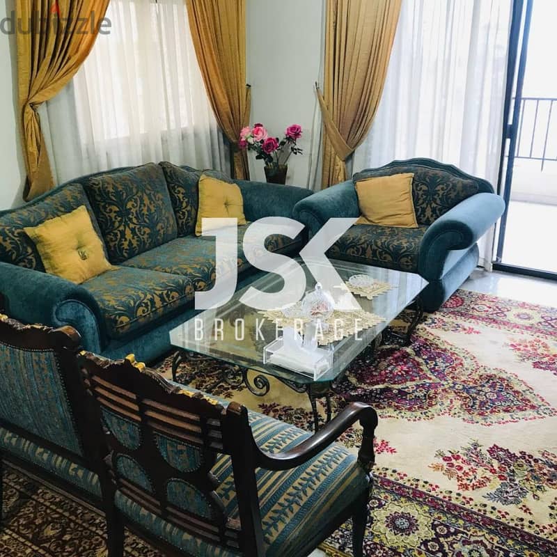 L17436 - Apartment With Green Mountain View For Sale in Mtayleb 0