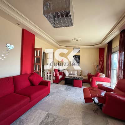 L17439 - Furnished Decorated Apartment For Sale in Mansourieh