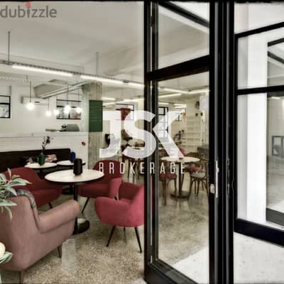 L17443 - Shop with Front Terrace For Sale in Achrafieh