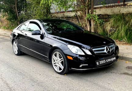 Mercedes-Benz E 350 coupe 2010 شبه جديدة