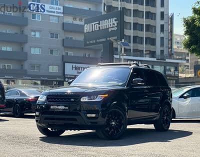 2016 RANGE ROVER SPORT HSE V6 Black Edition "CLEAN CARFAX"