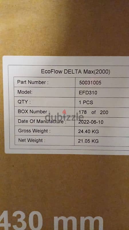 EcoFlow DELTA Max (2000) Portable Power Station – Brand New, Sealed 1