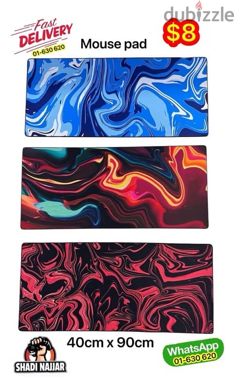 mouse pad 40cm x 90cm $8 3