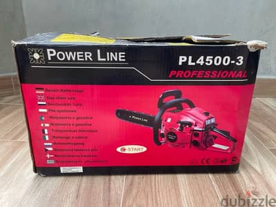 Power-line chainsaw perfect condition 60$