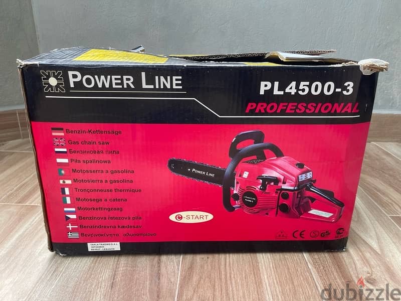 Power-line chainsaw perfect condition 60$ 0