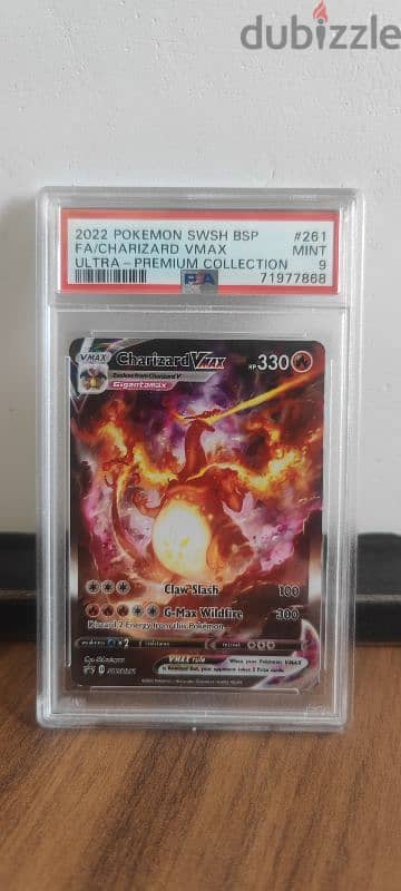 Pokemon Charizard VMAX #261 PSA 9