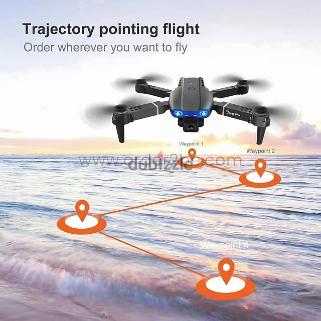 E99 Pro Foldable Drone – Dual 4K Cameras, FPV Adventures & Smart Hover 2