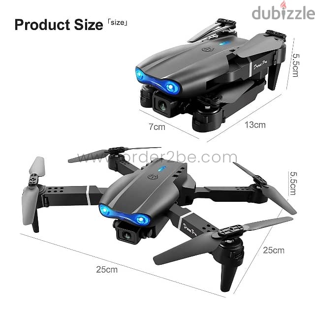 E99 Pro Foldable Drone – Dual 4K Cameras, FPV Adventures & Smart Hover 14