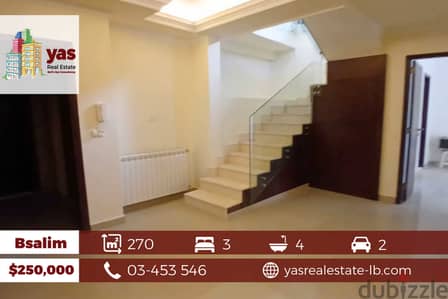 Bsalim 270m2 | 70m2 Terrace | Classy Area | View | Luxury | ABA |