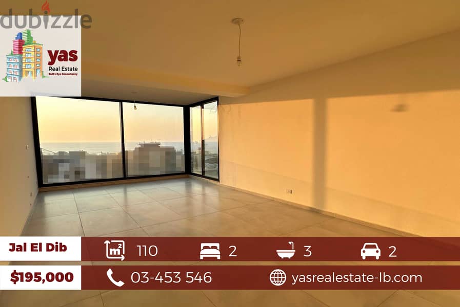 Jal El Dib 110m2 | Brand New | Sea View | Private Street | ABA 0