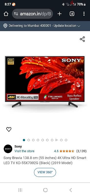 Sony Bravia Tv 4