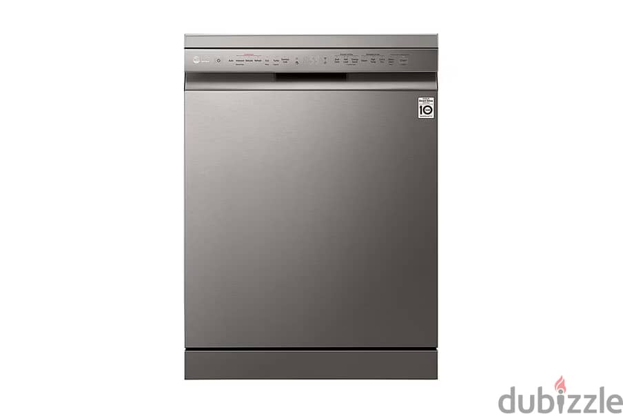 DFB425FP LG DISHWASHER INVERTER جلاية صحون واطباق ال جي فضي انفرتر 0