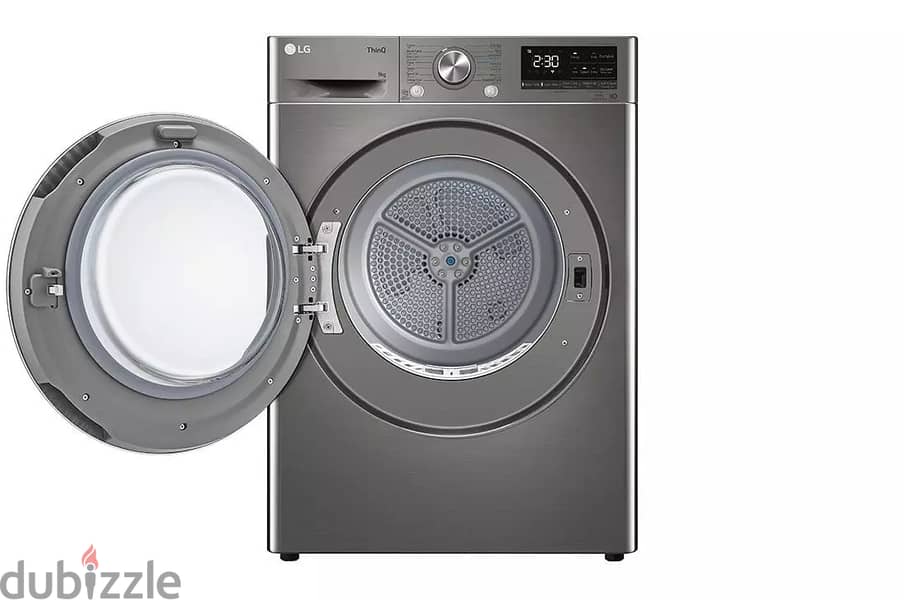 LG DUAL Inverter Heat Pump Dryer Smart Connectivity RH90V9PV8N نشافة 4