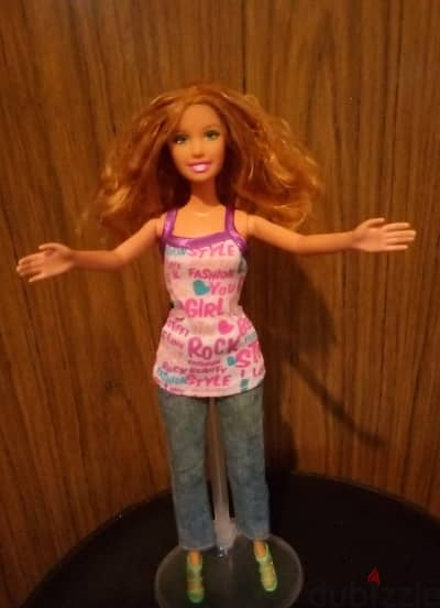 Barbie -SUMMER Mattel as new doll2008 Bend legs wearing +Shoes=21