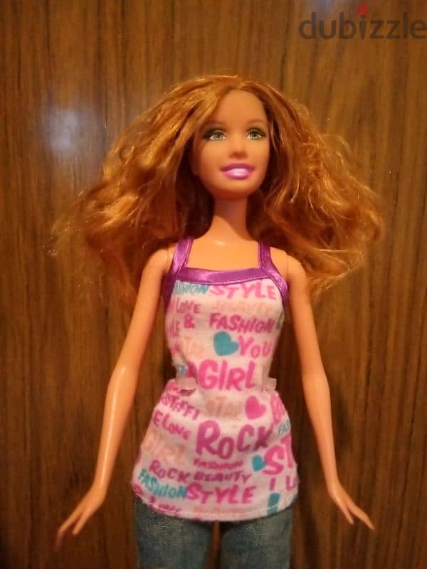 Barbie -SUMMER Mattel as new doll2008 Bend legs wearing +Shoes=21 1