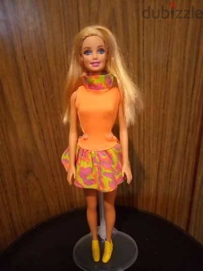 Barbie GLITZ dressed Mattel 2010 unflexible legs+Shoes as new doll=17$