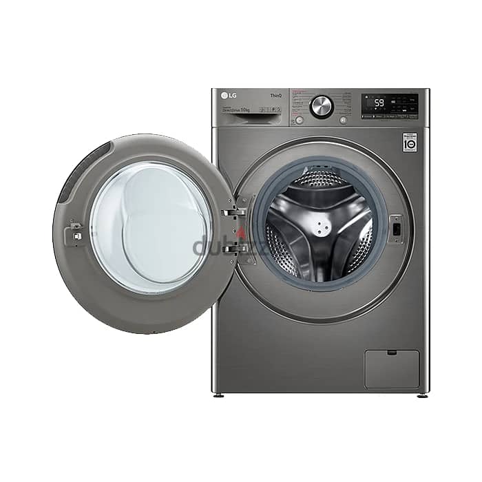 F4Y6RYGBPV LG 10KG Washing Machine With AI Wash AIDD غسالة 10ك انفرتر 1