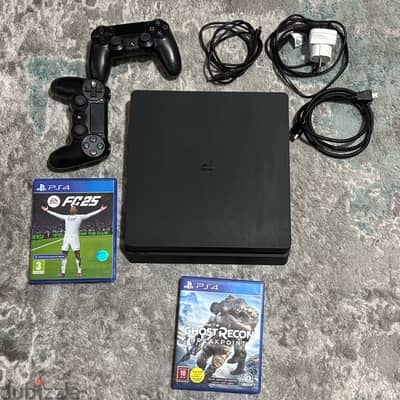 ps4 slim used for 2 months super clean