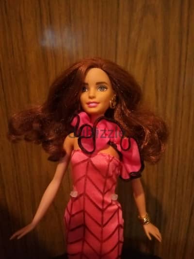 FASHION MIX N MATCH brunette Barbie Mattel great doll +own dress+Shoes