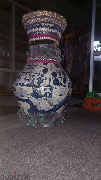 vase porcelaine صنع الهند فاز بورسلين