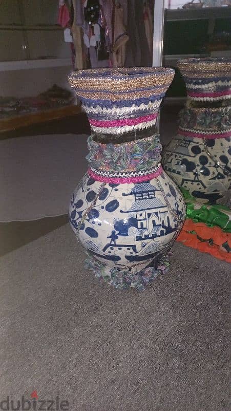 vase porcelaine صنع الهند فاز بورسلين 3