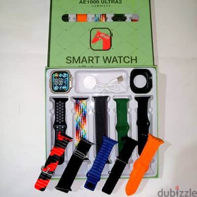 ULTRA 2 smart watch + 10 straps + selcon cover