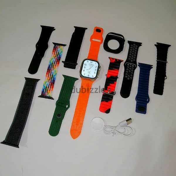 ULTRA 2 smart watch + 10 straps + selcon cover 1