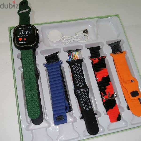 ULTRA 2 smart watch + 10 straps + selcon cover 10