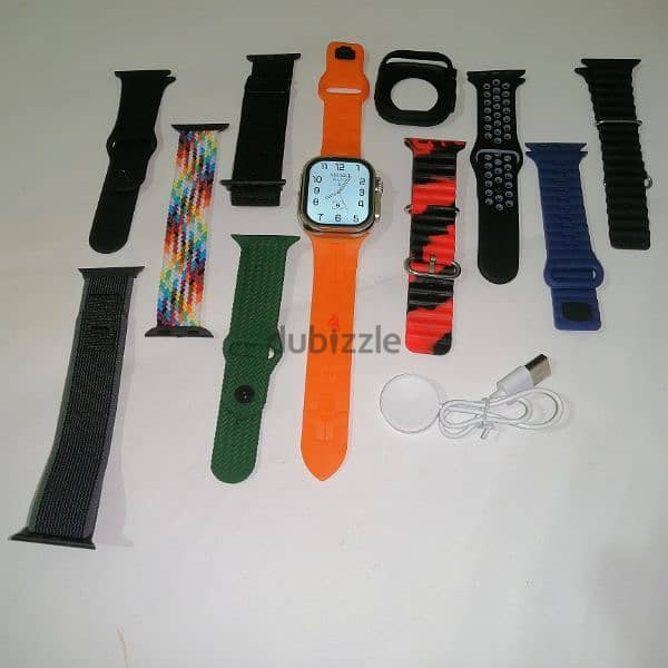 ULTRA 2 smart watch + 10 straps + selcon cover 12