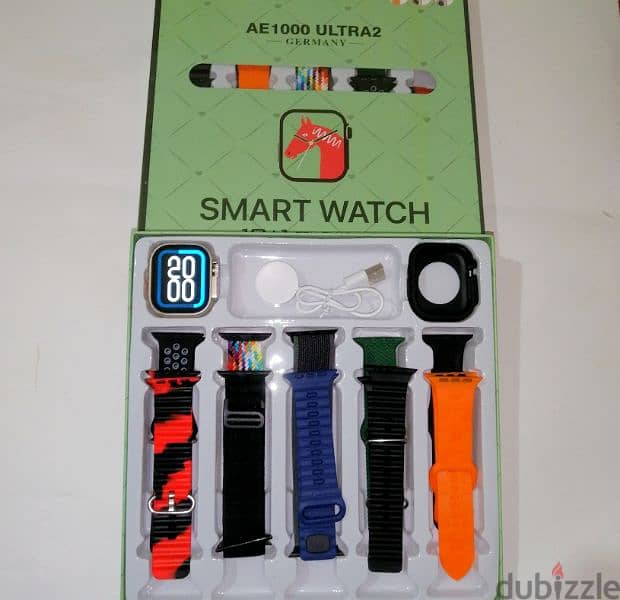 ULTRA 2 smart watch + 10 straps + selcon cover 13