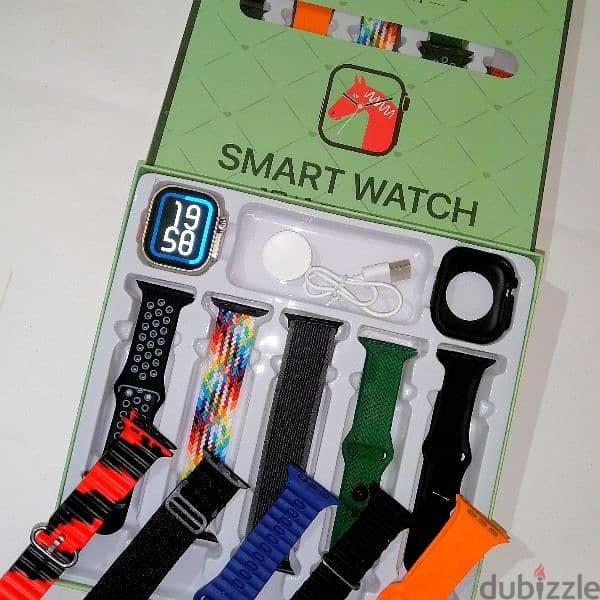 ULTRA 2 smart watch + 10 straps + selcon cover 14