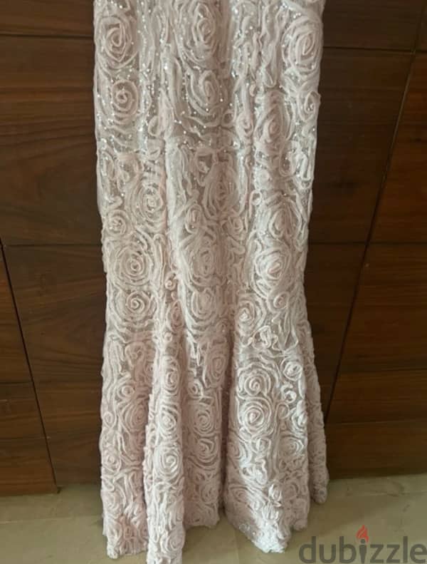 light pink special occasion dress 1