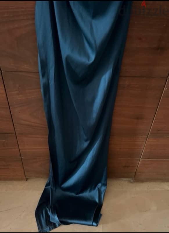 long Satin Dress 2