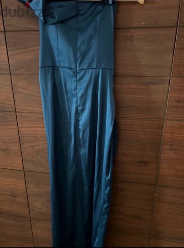 long Satin Dress 3