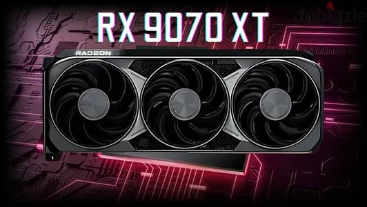 RX 9070 XT RADEON GPU 16GB GDDR6