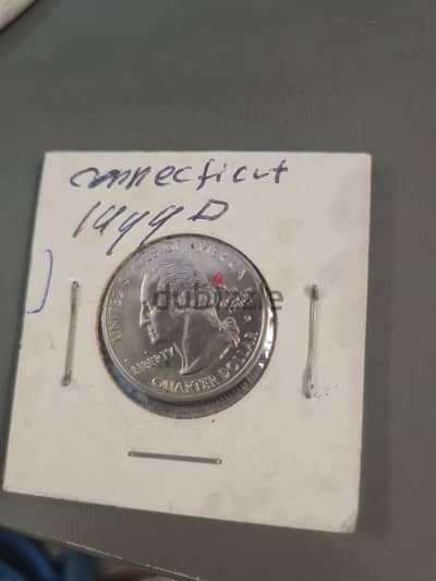 1999 D Connecticut Quarter Coins