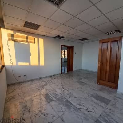 Office with 6 parking  facing the sea for rent in Zalkaمكتب مع 6 مواقف