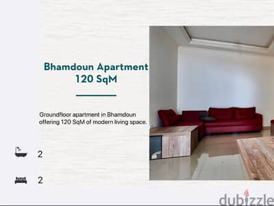 Spacious Apartment In Bhamdoun Ref#JJ202215