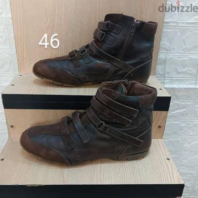 Brown shoes size 46